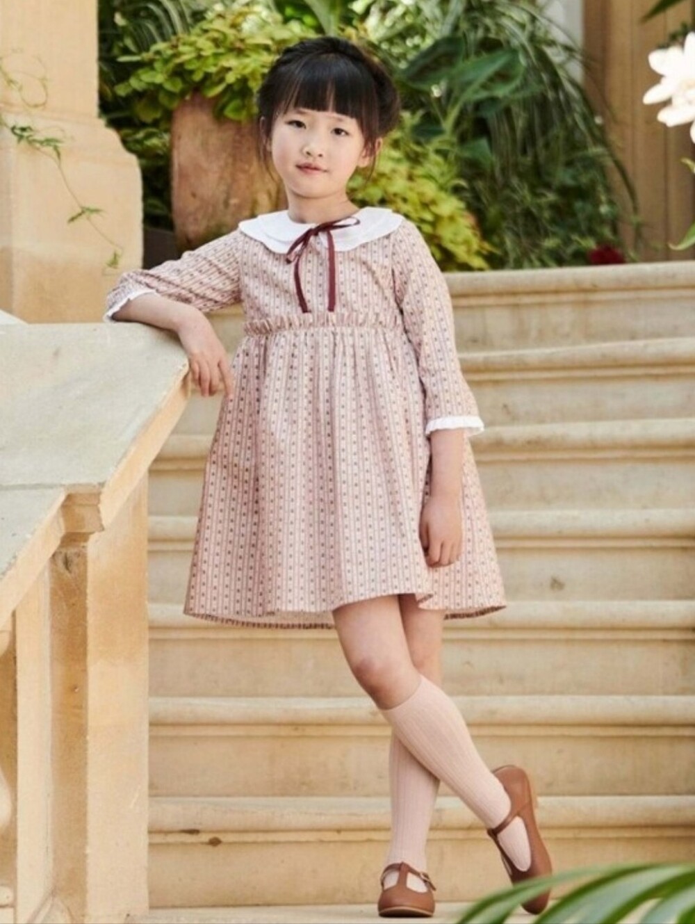 LA COQUETA ALONDRA FLORAL PRINT COTTON DRESS